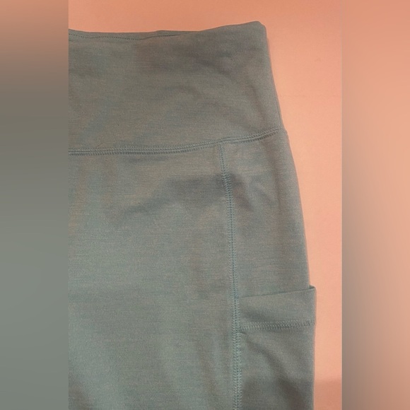 Vineyard Vines Legging Blue Aqua Stripe Yoga Pant Workout Athletic Stretch Small - Picture 5 of 8